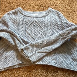 Alterd State cropped Cable Knit Sweater